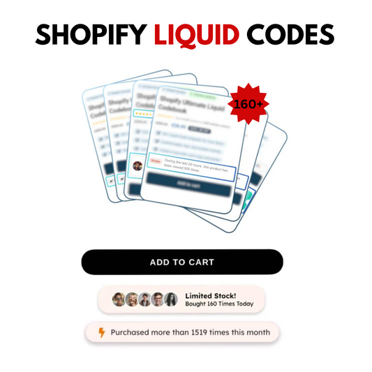 Shopify Custom liquid Codes